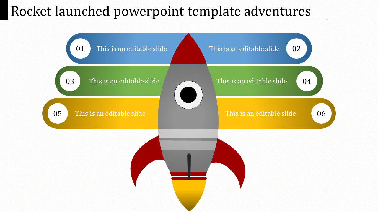 Advanced Rocket Launch PowerPoint Template and Google Slides